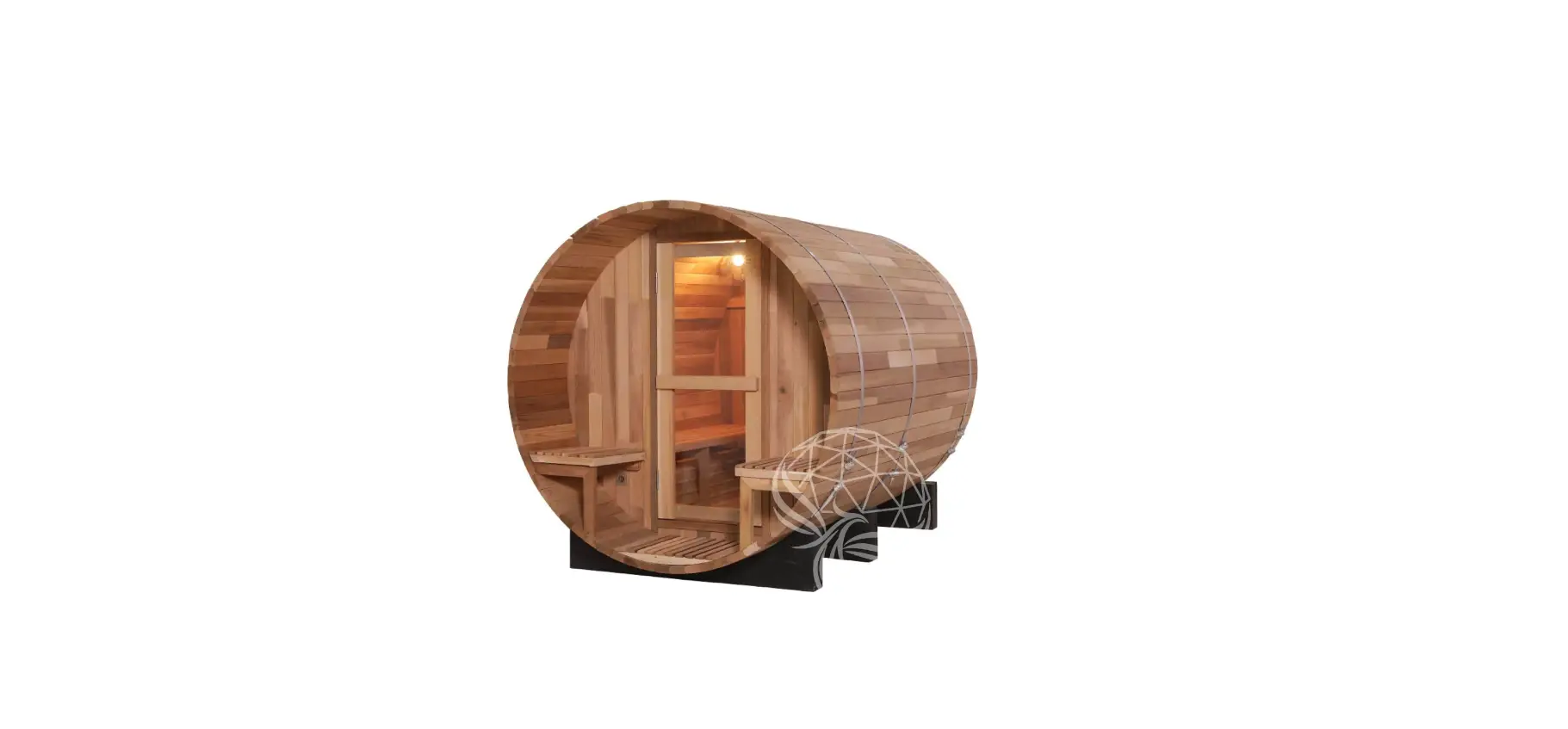 Wood Barrel Sauna