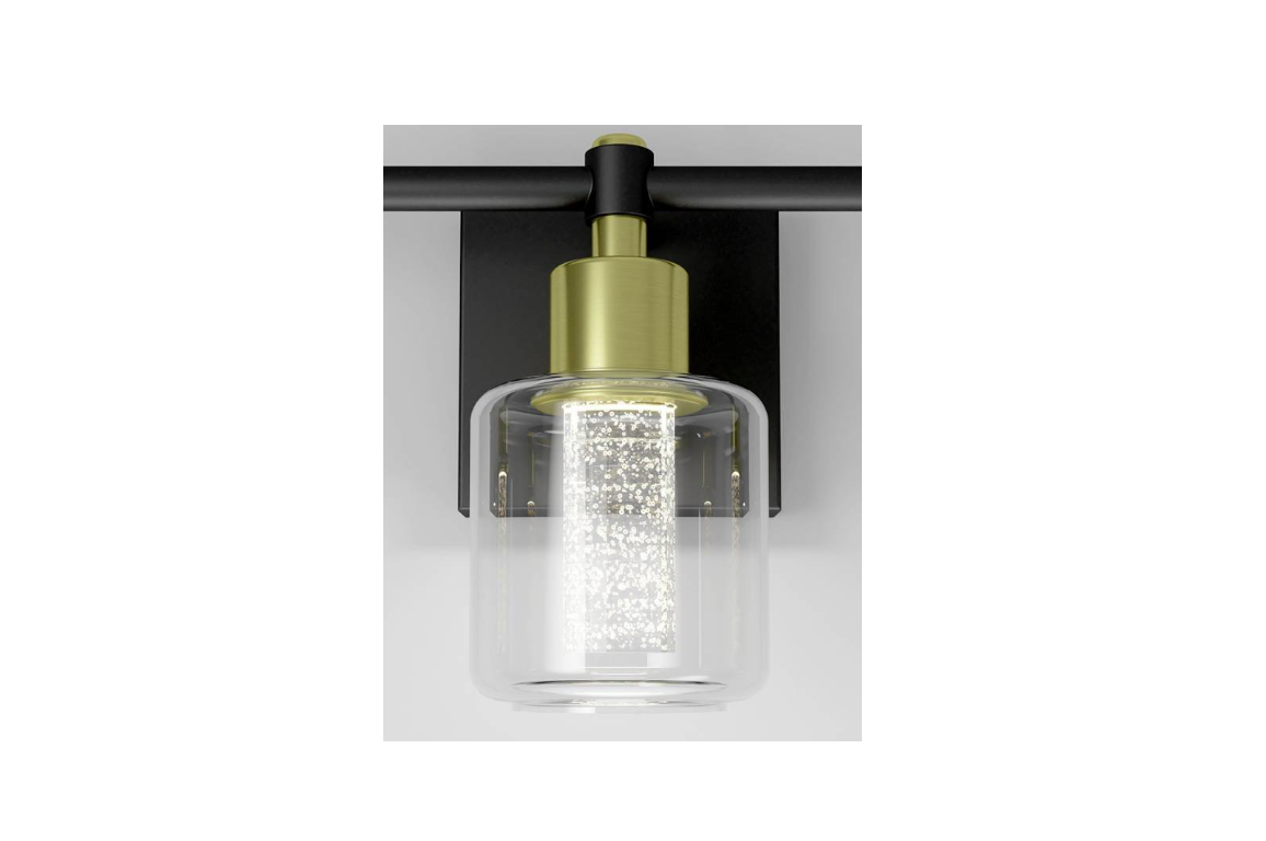 VAN1-CG5C-HD2BG LED Vanity Light Champagne Globe1