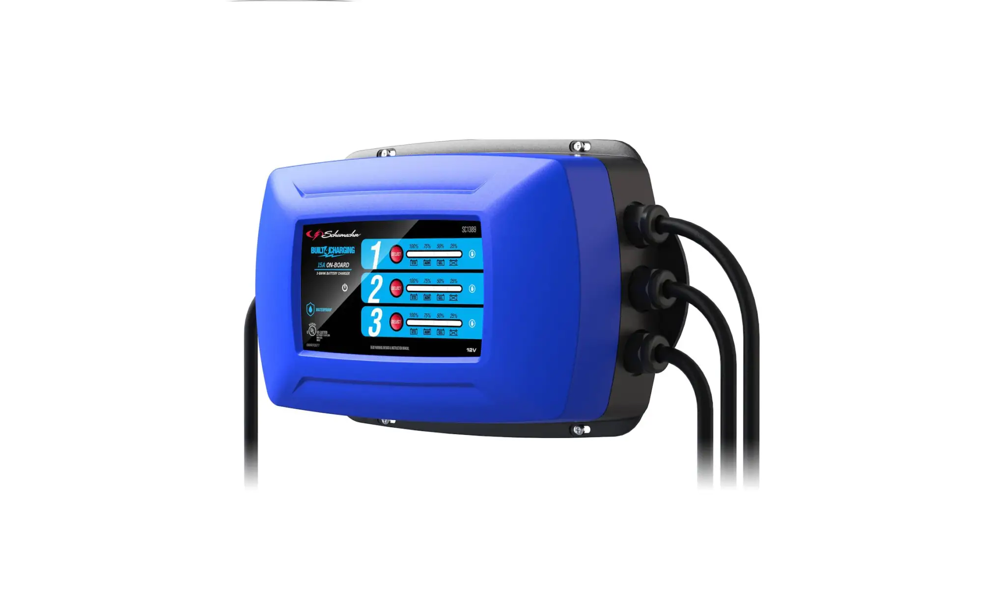12-Volt 15 Onboard Marine Battery Charger