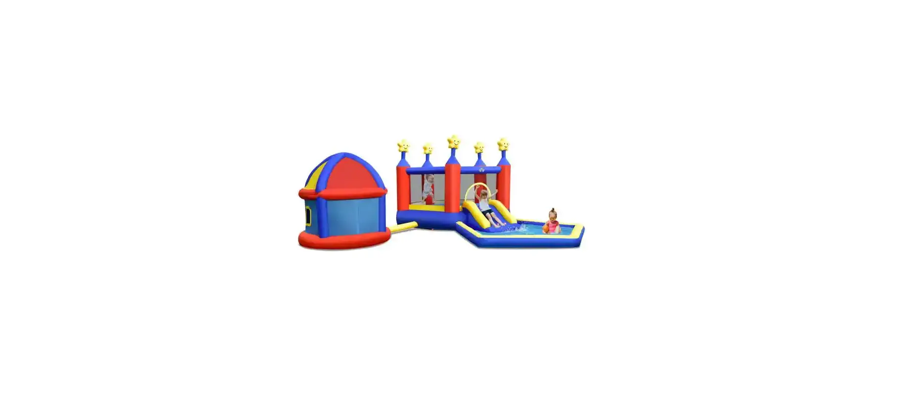 GYM09783 Inflatable Bouncer Jumping Area Playhouse