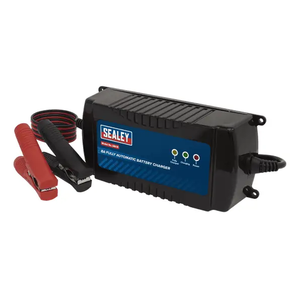 SBC8 (8A) Automatic Battery Charger & Maintainer