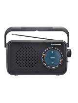 BlaupunktPR9BK-IM Portable FM AM analogue radio
