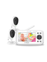 JLB7techJLB853 4.3-Inch Split Screen Video Baby Monitor
