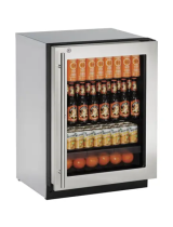 U-LineU-LINE 2224RGL 24 Inch Glass Door Refrigerator
