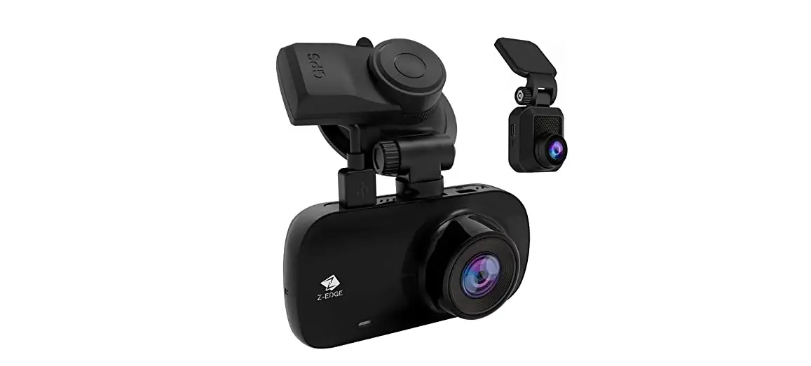 T4 Dual Dash Cam 4.0″ Touch Screen Front and Rear Dash Cam