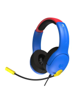 PDP AIRLITE Wired Headset for PS5 Mode d'emploi