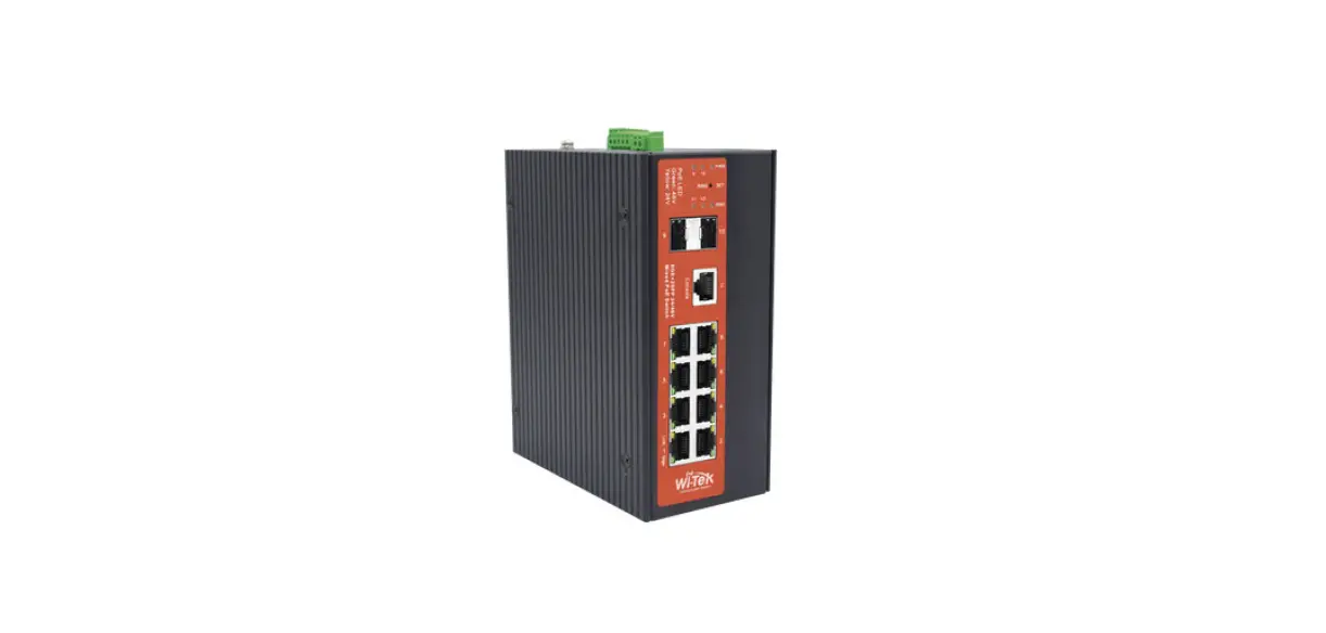 WI-PMS310GF Layer 2 Managed PoE Industrial Switch