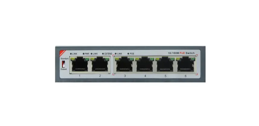 bas-IP SH-20.4 4 Port PoE Switch