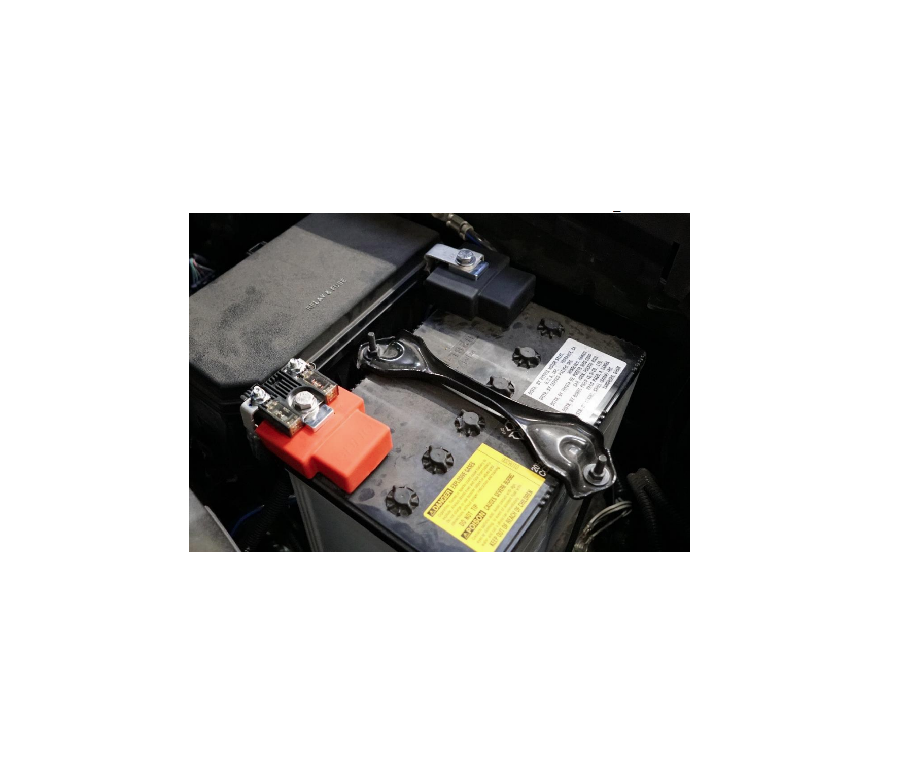 -02-3003-T2-P-Rev2 Built Complete Billet Battery Terminal Kit
