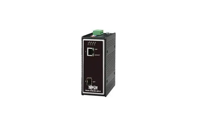 TRIPP-LITE N785-I01-SFP-D Industrial Gigabit Copper to Fiber Media Converter