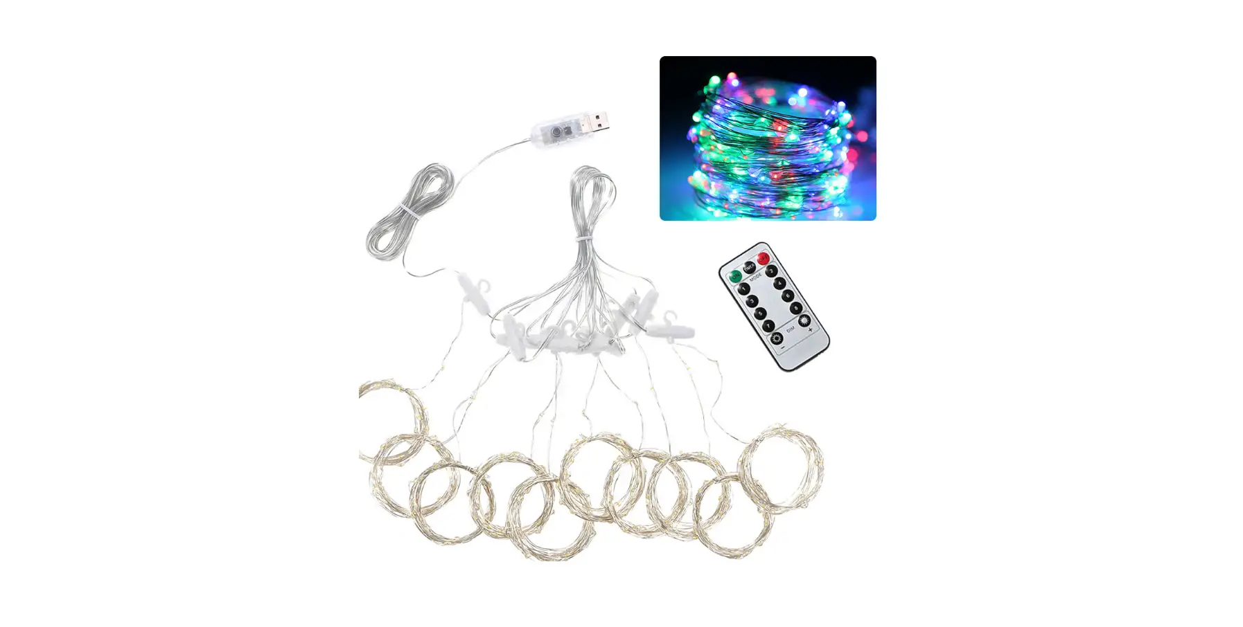 LED Curtain Lamp Bluetooth Magic String Lights