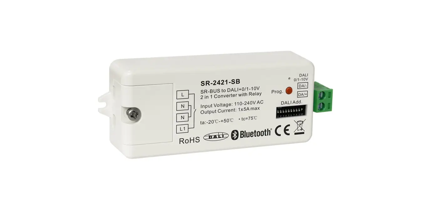 SR-2421 Bluetooth DALI interface 0-10V 1-10V