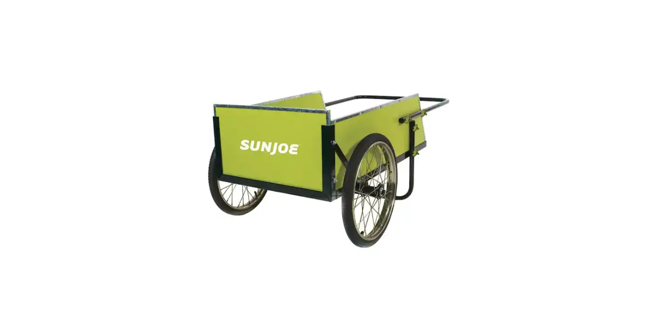 SJGC7–RM Cubic Foot Heavy Duty Garden + Utility Cart, Green