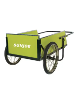 sunjoeSJGC7–RM Cubic Foot Heavy Duty Garden + Utility Cart, Green