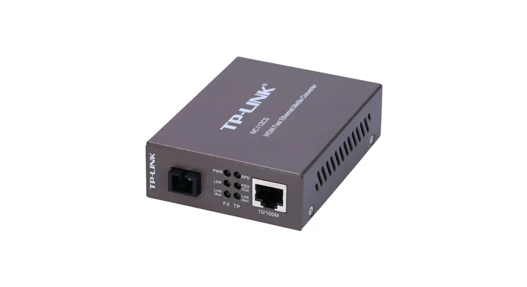 MC112CS WDM Fast Ethernet Media Converter