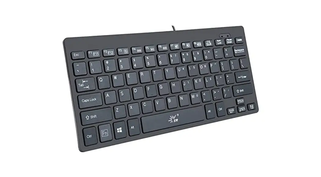 -K801 Slim Mini USB Wired Keyboard NIB