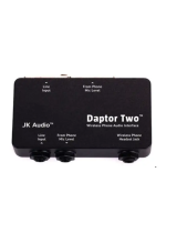 JK AudioDaptor Two Wireless Phone Audio Interface