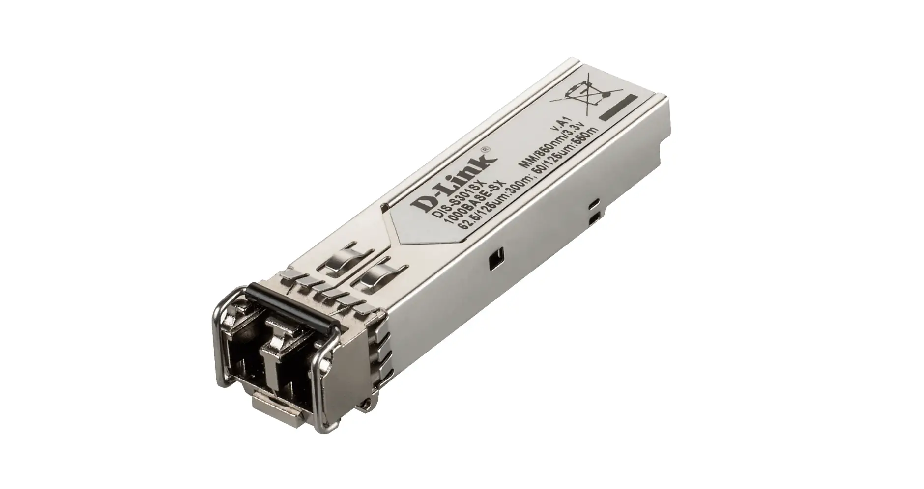 D-Link DIS-S301SX 1000Base-SX Multi-Mode SFP Transceiver up to 550 m