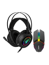 Red GearWired RGB Gaming Headphones