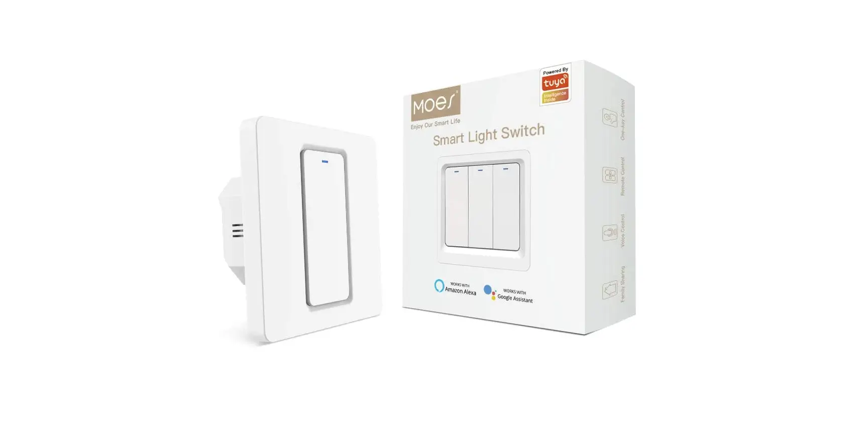 WiFi Smart Light Switch Push Button