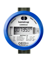 KamstrupKWMX220 flow smart water meter device