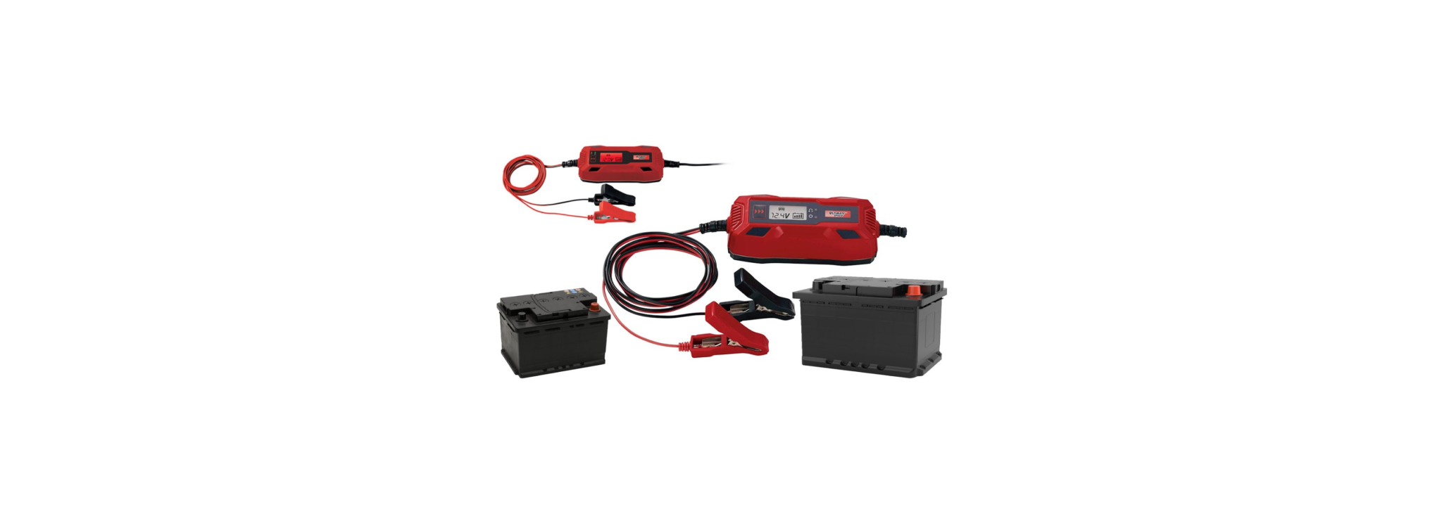 Car and Motorcycle Battery Charger