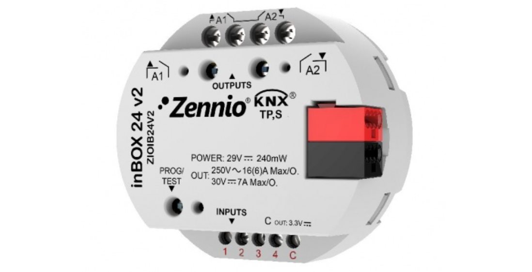 ZIOIB24VT Multifunction Actuator for Flush Mounting