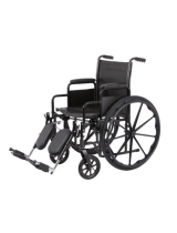 RehabMartK1 Folding Wheelchair Medline