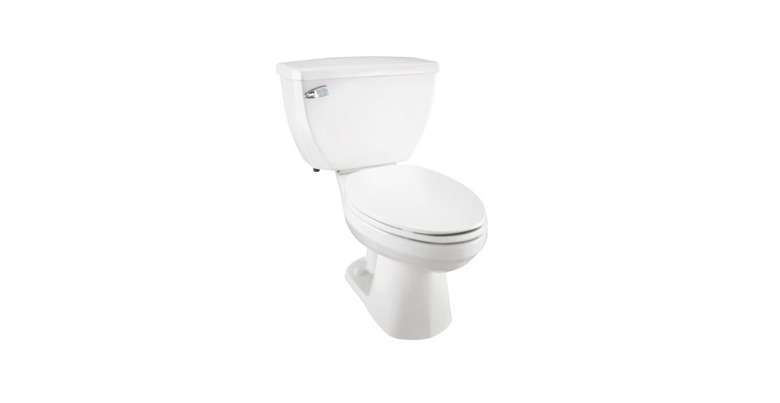 8CGE0136 Two Piece Ultra Flush Toilets Pressure Assist