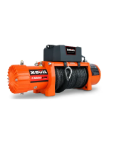 X-BULLX-BULL 13000 LBS Synthetic Rope Electric Winch