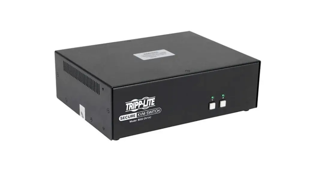 TRIPP-LITE B002-DV1A2-N 2-Port DVI + Audio NIAP PP3.0 Certified