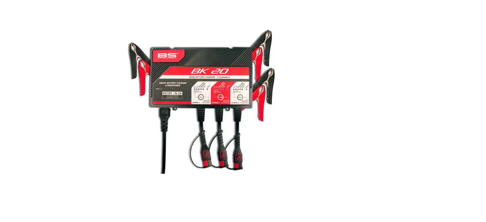 BK 20 Smart Bank Battery Charger and Maintainer