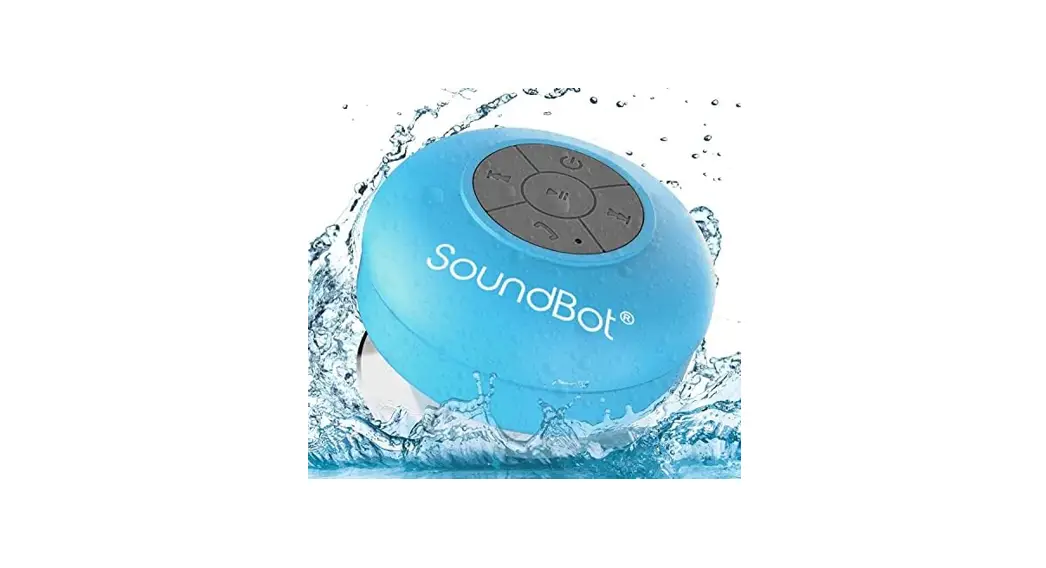 2.4GHz Waterproof Bluetooth Shower Speaker