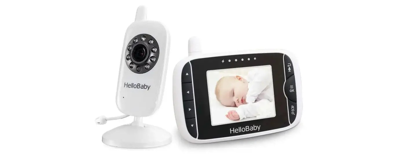HB6081 2.4GHz Digital Wireless Video Baby Monitor