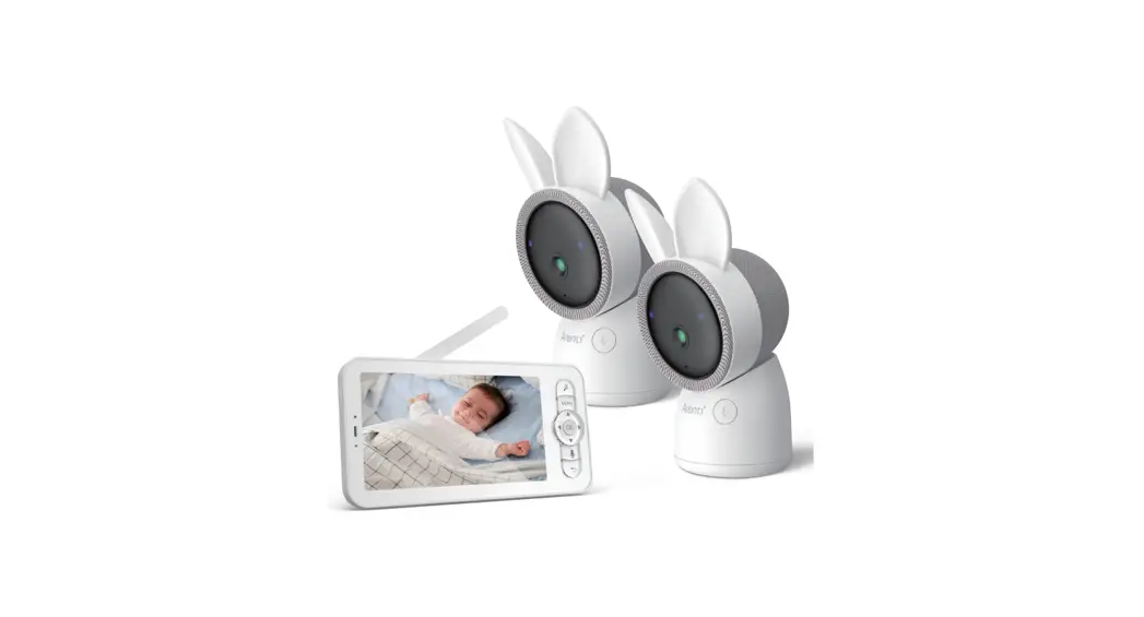 Alnanny 2-Cam Smart Baby Monitor Kit