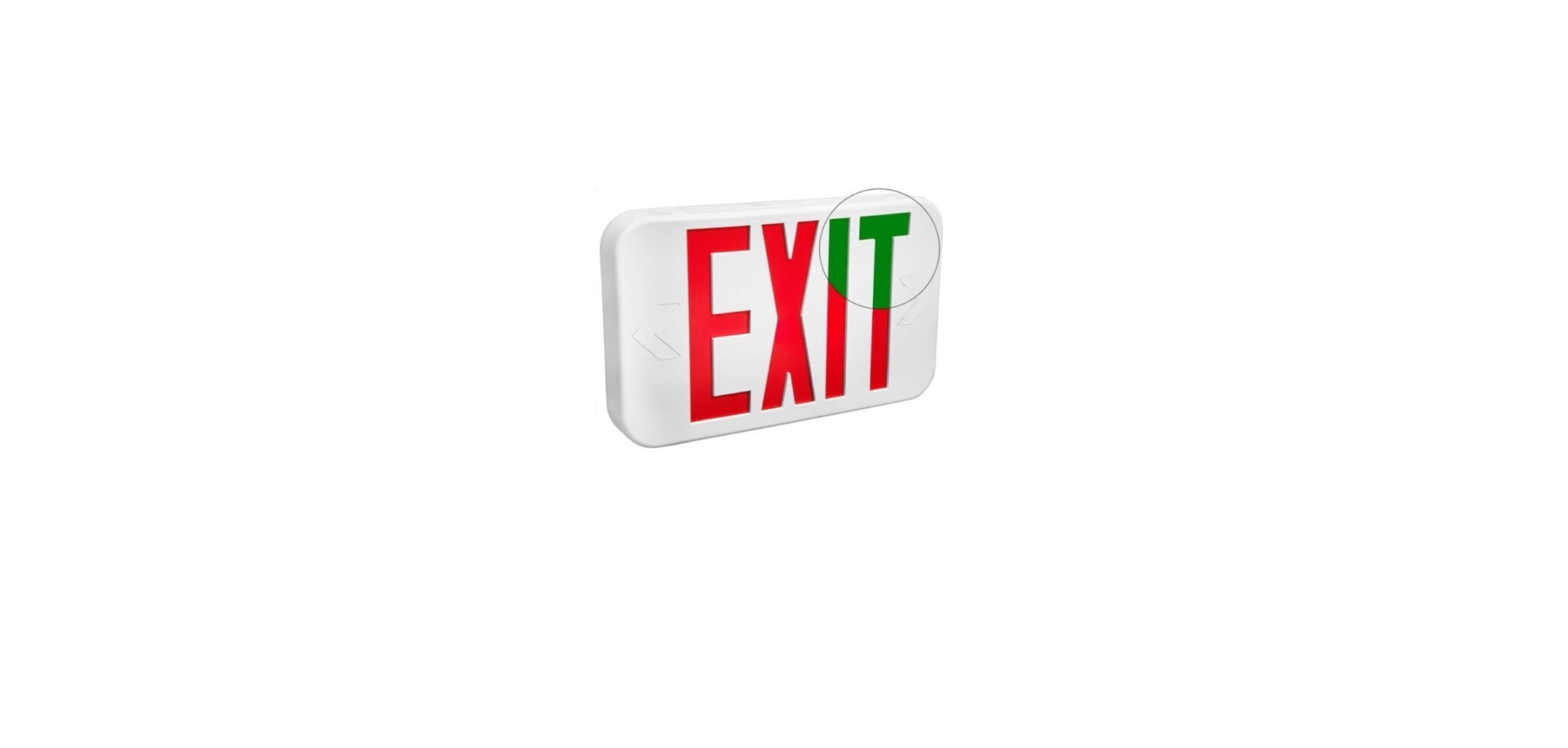 Color Selectable LED Exit Sign