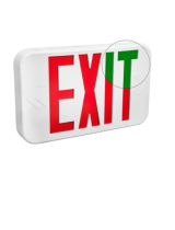 PLT SOLUTIONSColor Selectable LED Exit Sign