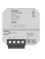 THEBEN TU 4 S RF KNX User manual