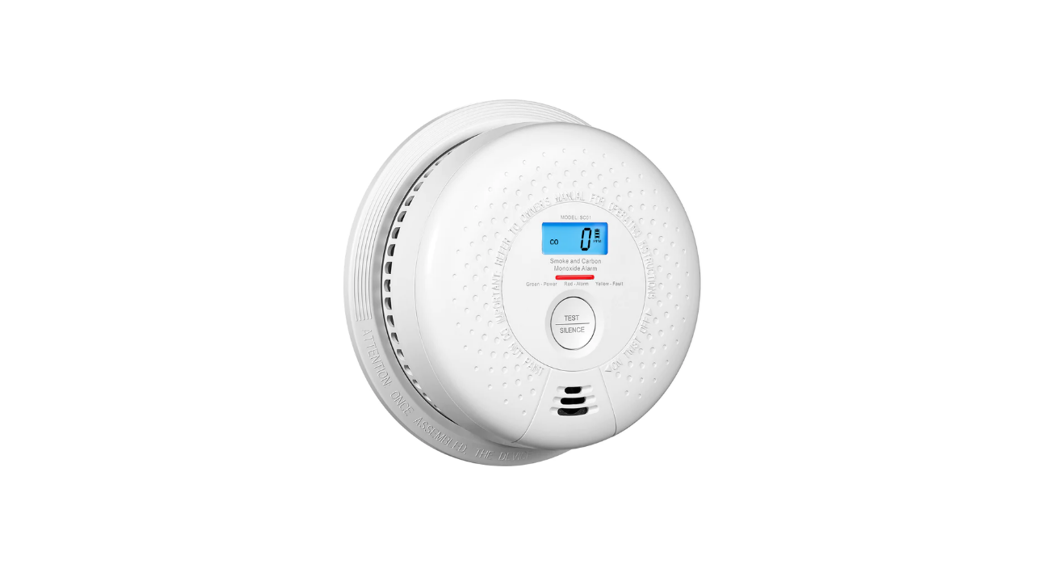 Electrochemical Carbon Monoxide or Photoelectric Smoke Detector