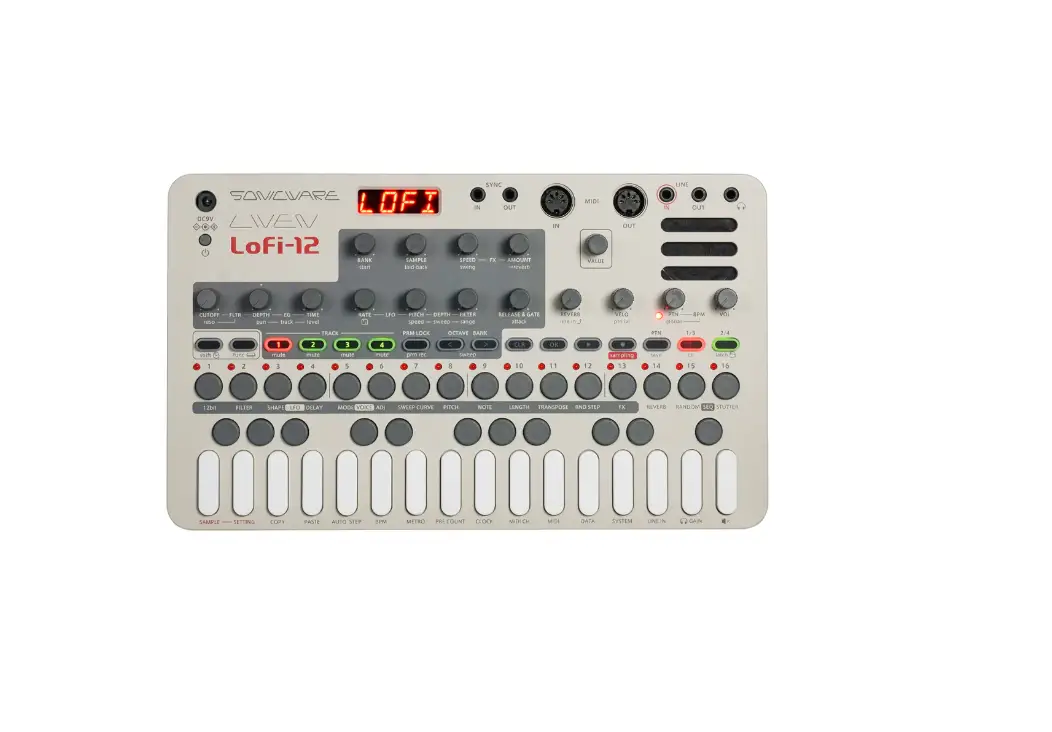 LIVEN Lofi-12 v2.1 Sampling GrooveBox