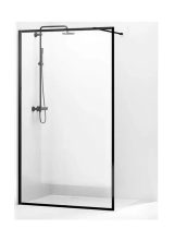 SATWI90KSPRMO 90 cm Walk-in Shower Screen Door