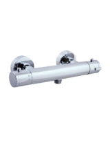 SikoSLPRO268T Shower Faucet S-Line Pro Thermostatic 150mm Chrome