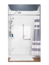 SikoI80MR SAT Walk-In Shower Curtain