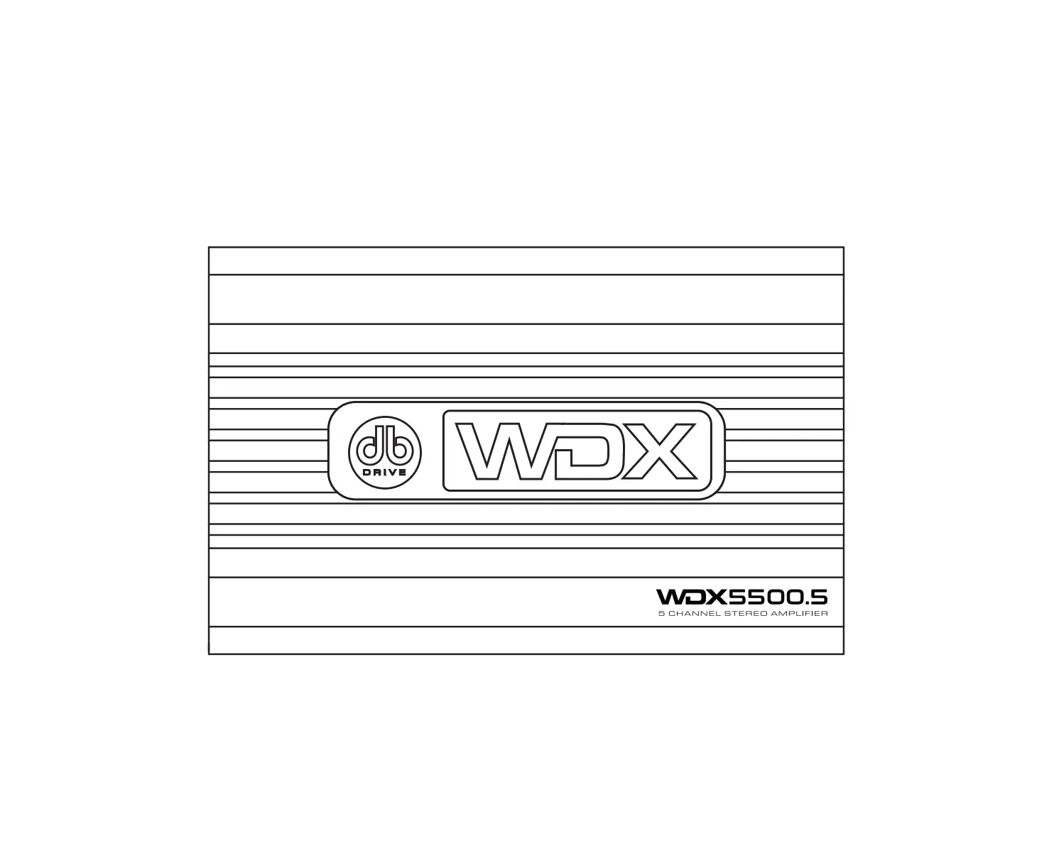 X-1000.1 WDX Mini Amplifier