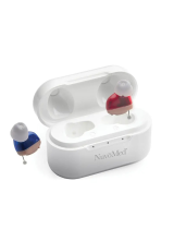 NuvoMedHSA 4 0142 DigiEars Max CIC Digital Hearing Aids Charging Case