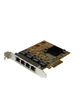 StarTech4 Port 2.5GBase-T Ethernet Network Adapter Card