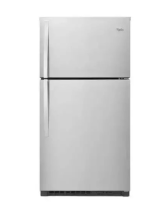 WhirlpoolTop-Mount Refrigerator Monochromatic Stainless Steel