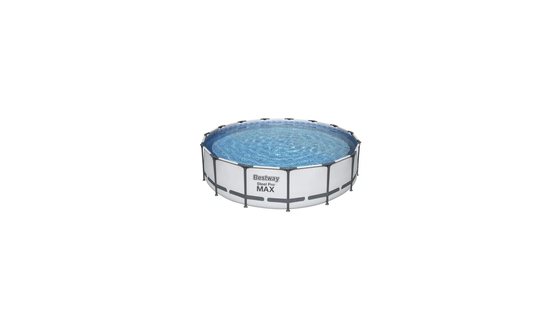 457×107 cm Swimming Pool Steel Pro MAX