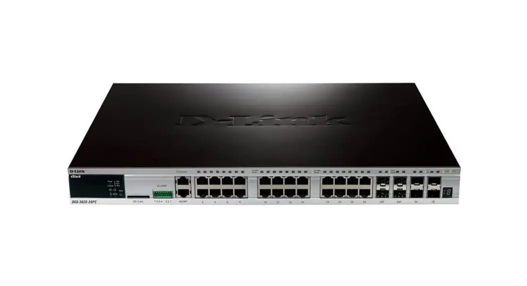 D-Link DGS-3620-28PC Managed Stackable Gigabit Switches
