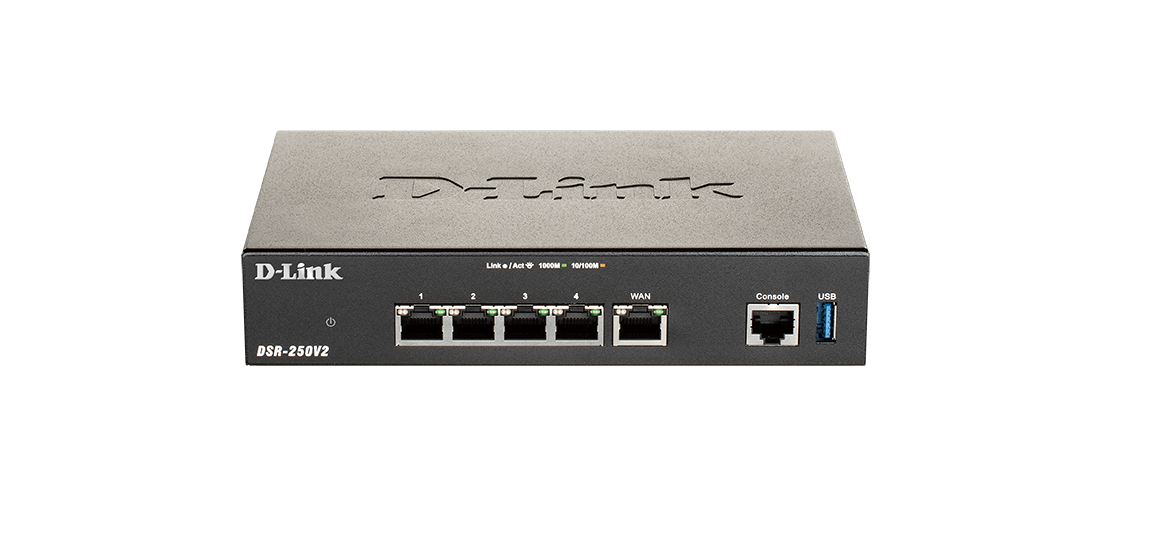 D-Link DSR-250V2 Unified Services Router